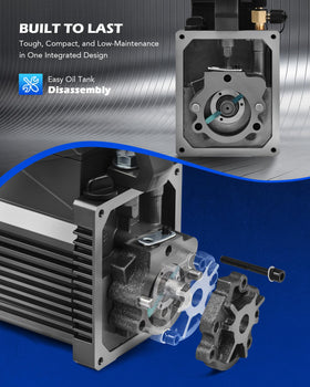 Orion Motor Tech double-layer baffle close-up minimizing oil spray and contamination