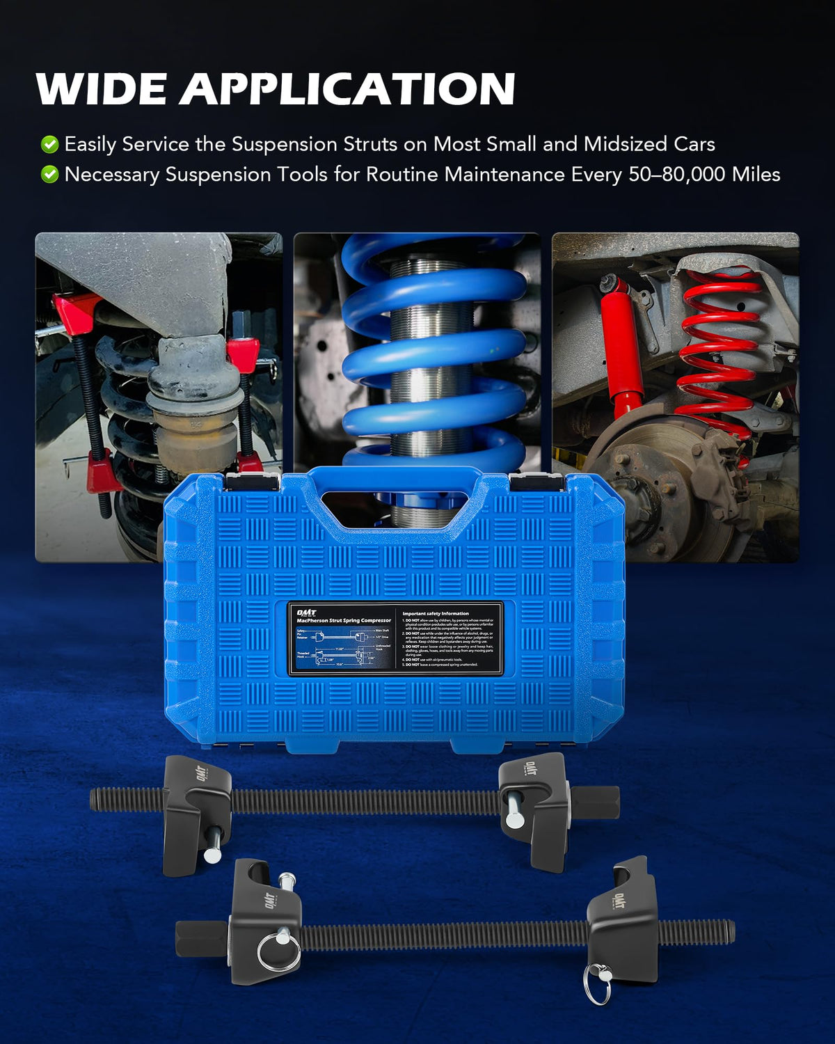 Orion Motor Tech blow-molded case open displaying organized components and easy storage