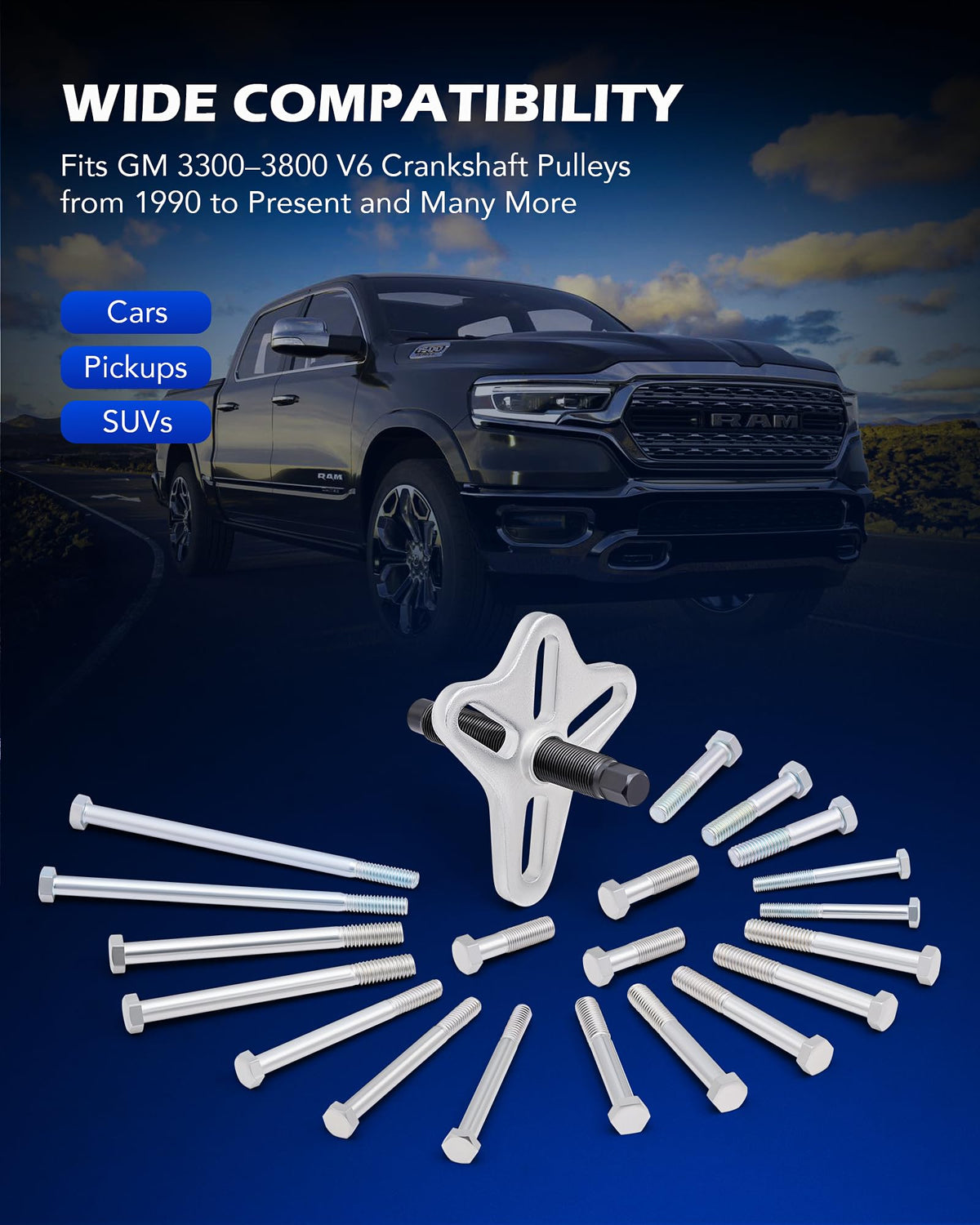Orion Motor Tech bolts and washers sorted displaying SAE and metric choices for fast selection