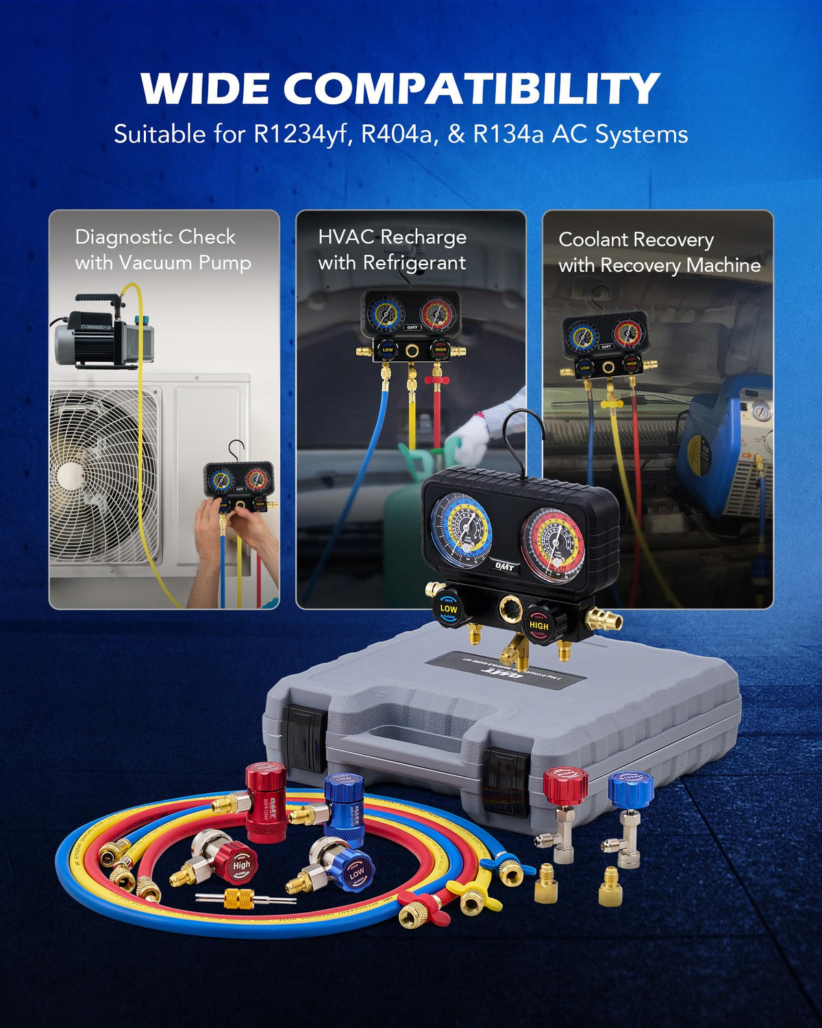 Orion Motor Tech self-sealing can tap detail enabling safe refrigerant charging