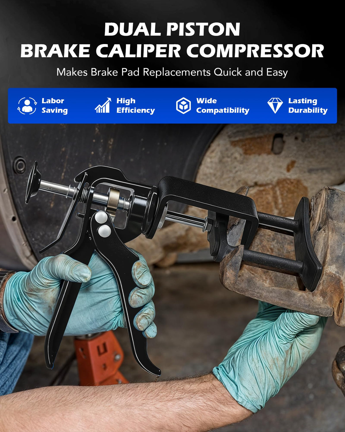 Orion Motor Tech close-up of jaw and handle highlighting ergonomic grip and leverage