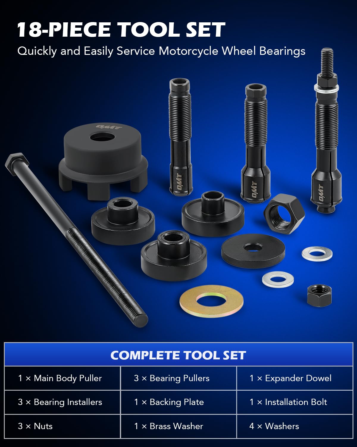 Orion Motor Tech close-up of heat-treated threaded rod for durable strength