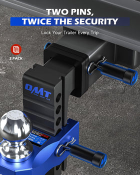 Orion Motor Tech close-up of 5/8" pin diameter demonstrating strong fit and reliability