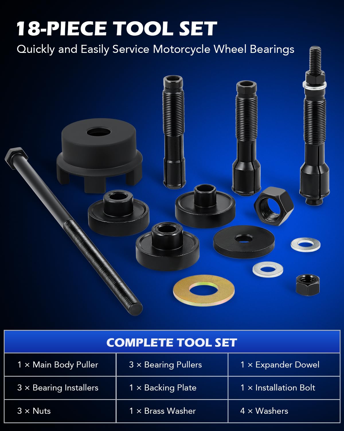 Orion Motor Tech close-up of AISI 1045 steel finish for durable performance