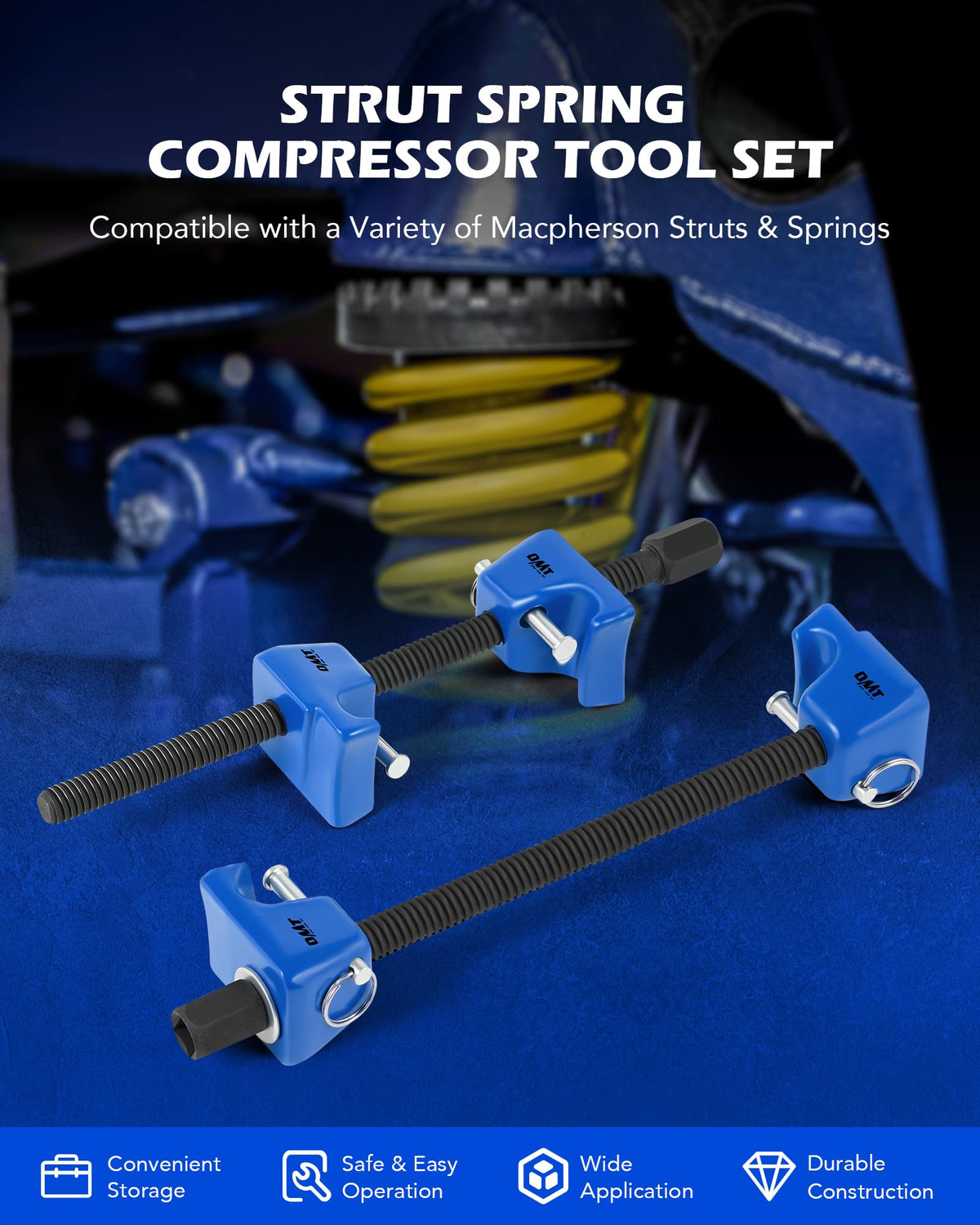 Orion Motor Tech close-up of precision threaded rod showing smooth operation and controlled compression