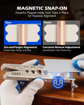 Orion Motor Tech clutch mechanism view signaling finish to prevent over-flaring