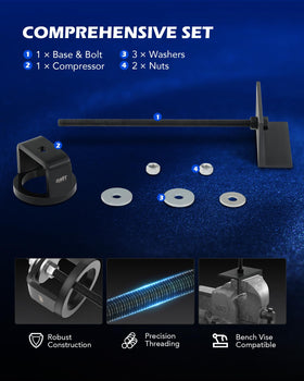 Orion Motor Tech clutch tool beside a ruler to show scale and workshop fit