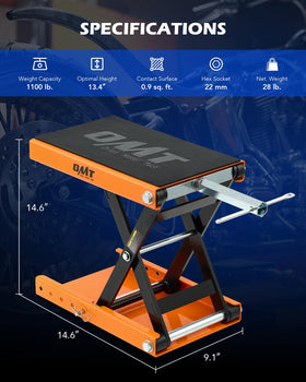 Orion Motor Tech close-up of steel deck texture and welds enhancing durability