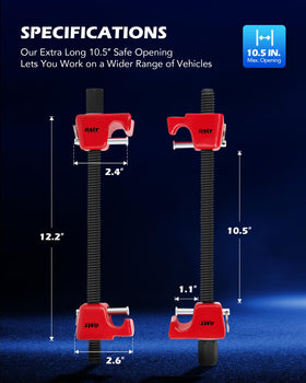 Orion Motor Tech detent pin detail demonstrating secure locking for safer compression