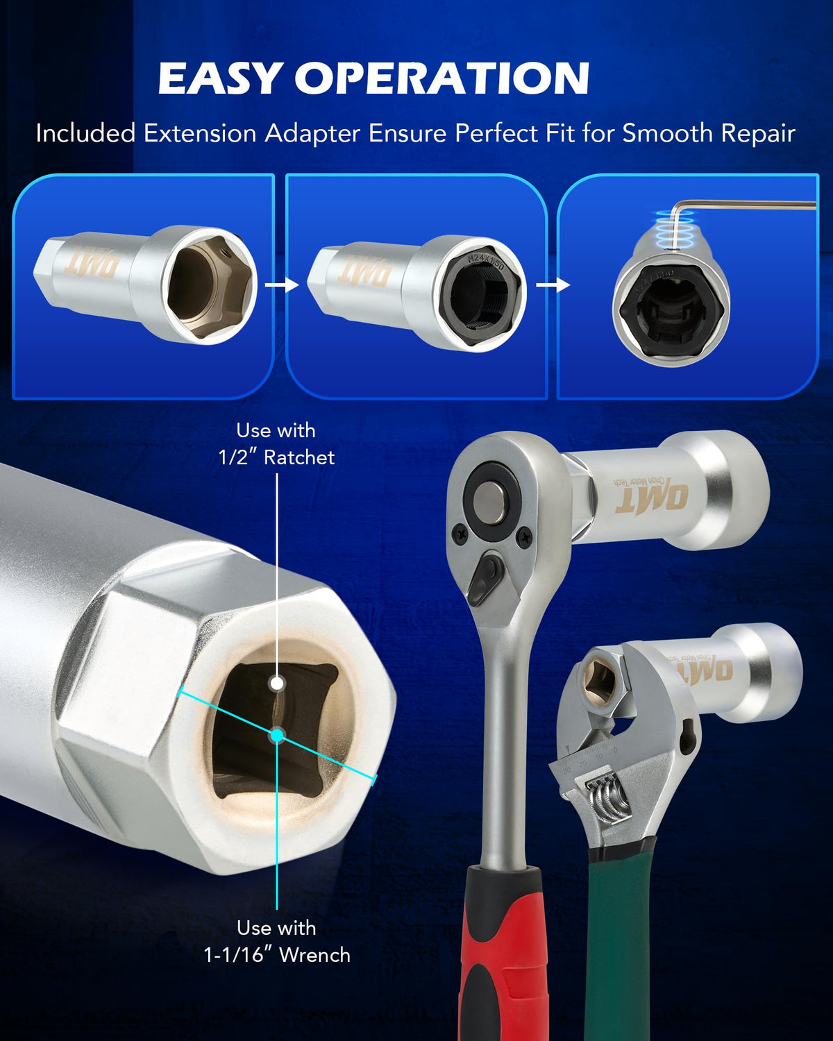 Orion Motor Tech dies arranged by size to simplify selection and speed repairs