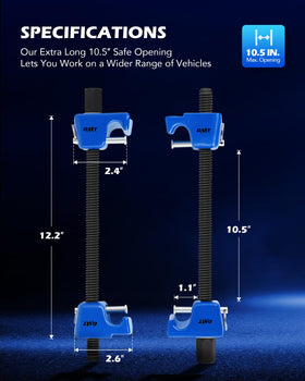 Orion Motor Tech wide end piece seating on coil spring showing secure grip and reduced slippage