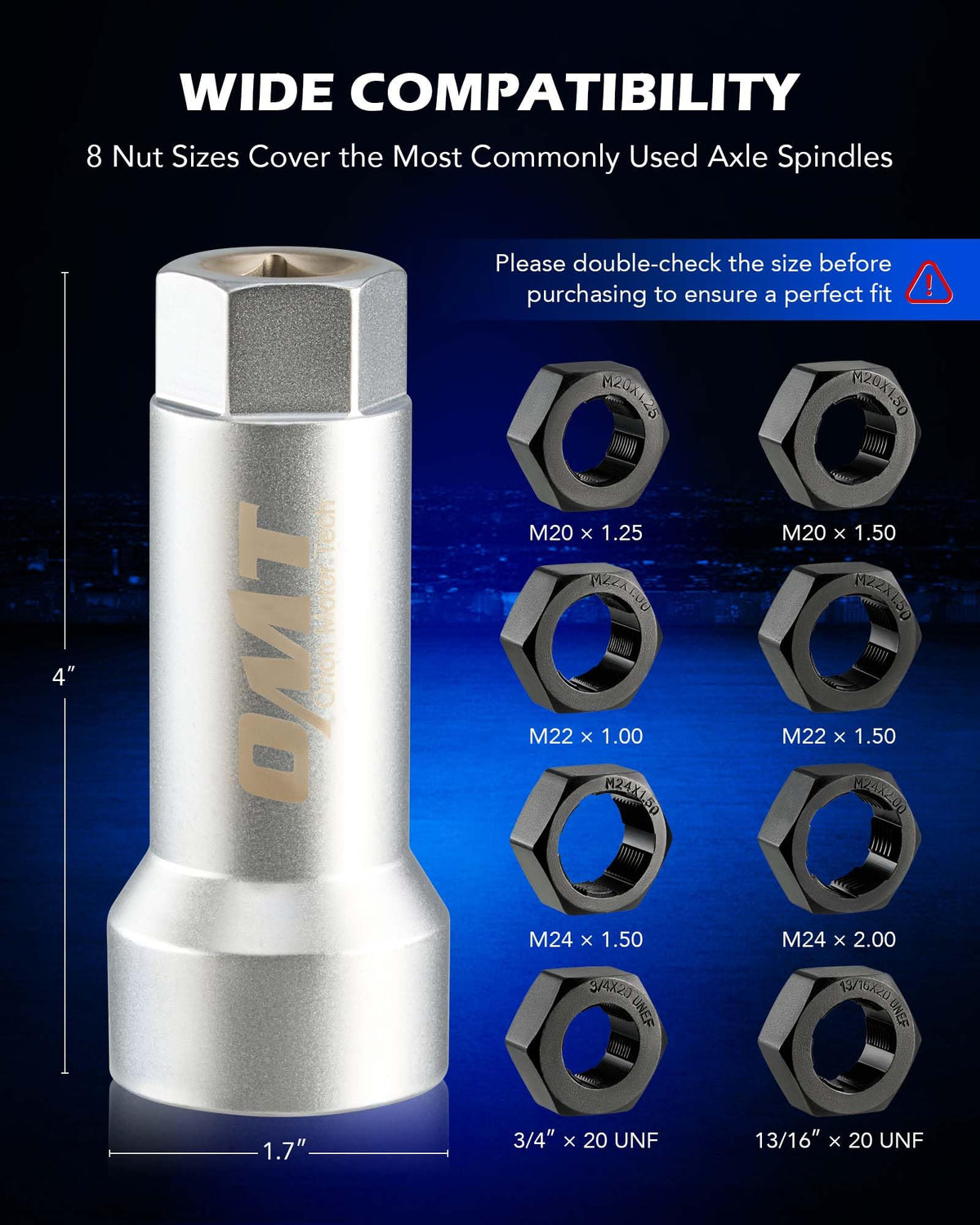 Orion Motor Tech extension bar detail showing solid connection for aligned cutting