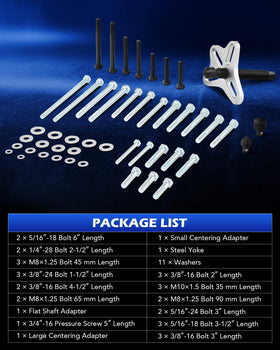 Orion Motor Tech hardened forcing screw detail demonstrating durable extraction power