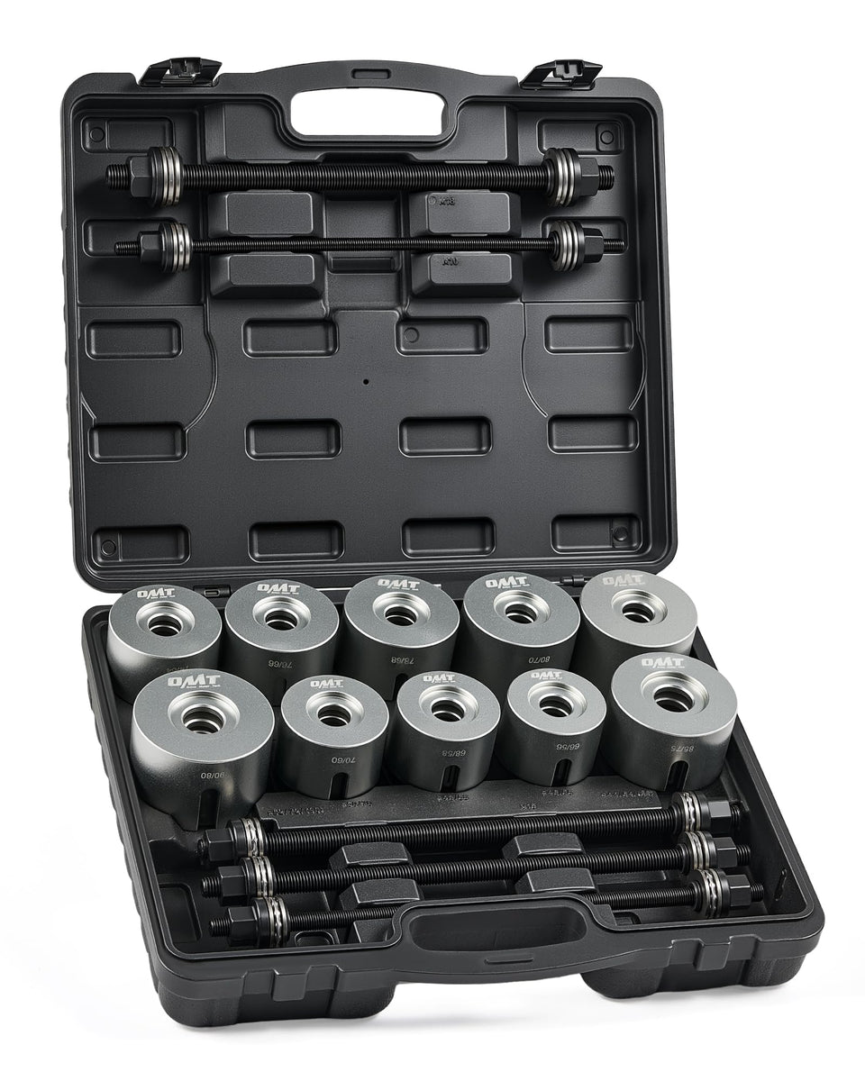Orion Motor Tech open case showing 27-piece kit and organized layout for easy transport
