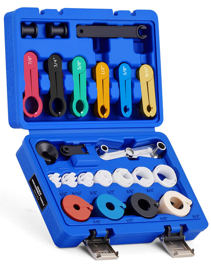 Orion Motor Tech front view of open case showing organized 25pc kit and quick access