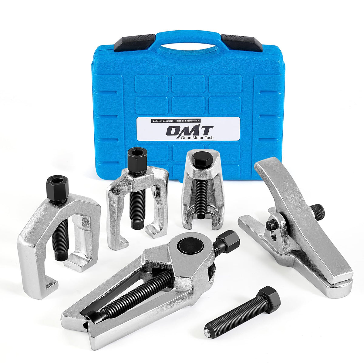 Orion Motor Tech front view of kit showing organized tools and case for quick access