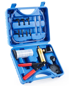 Orion Motor Tech front kit view showing organized parts for fast setup