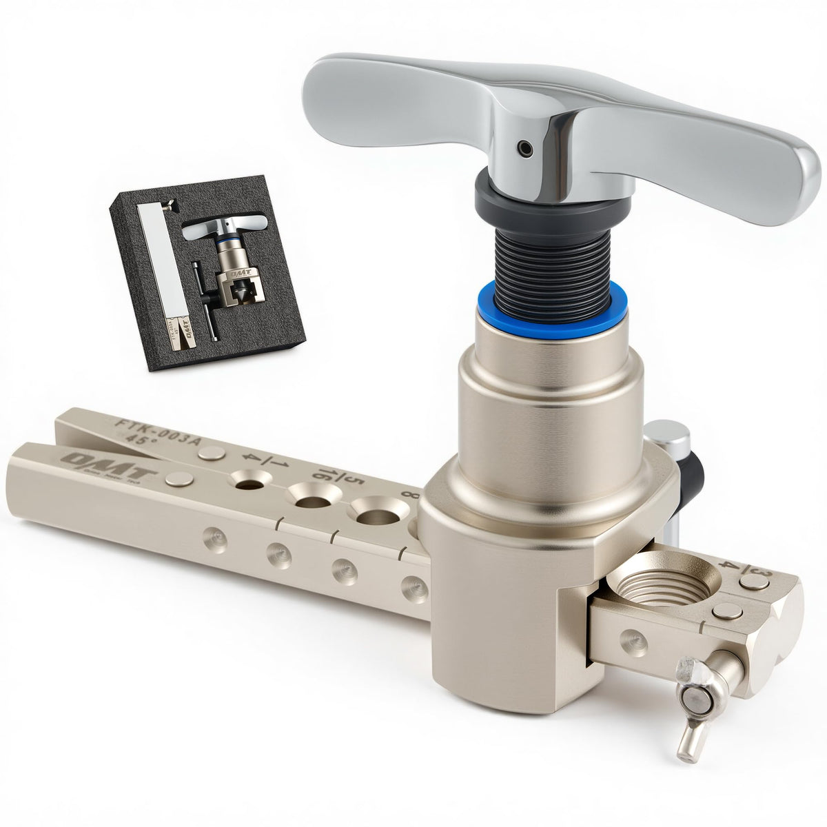 Orion Motor Tech front packaging showing full flare kit and case for easy transport
