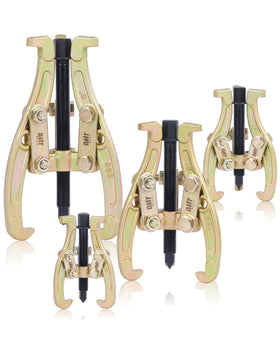 Orion Motor Tech front view of four pullers showing kit versatility