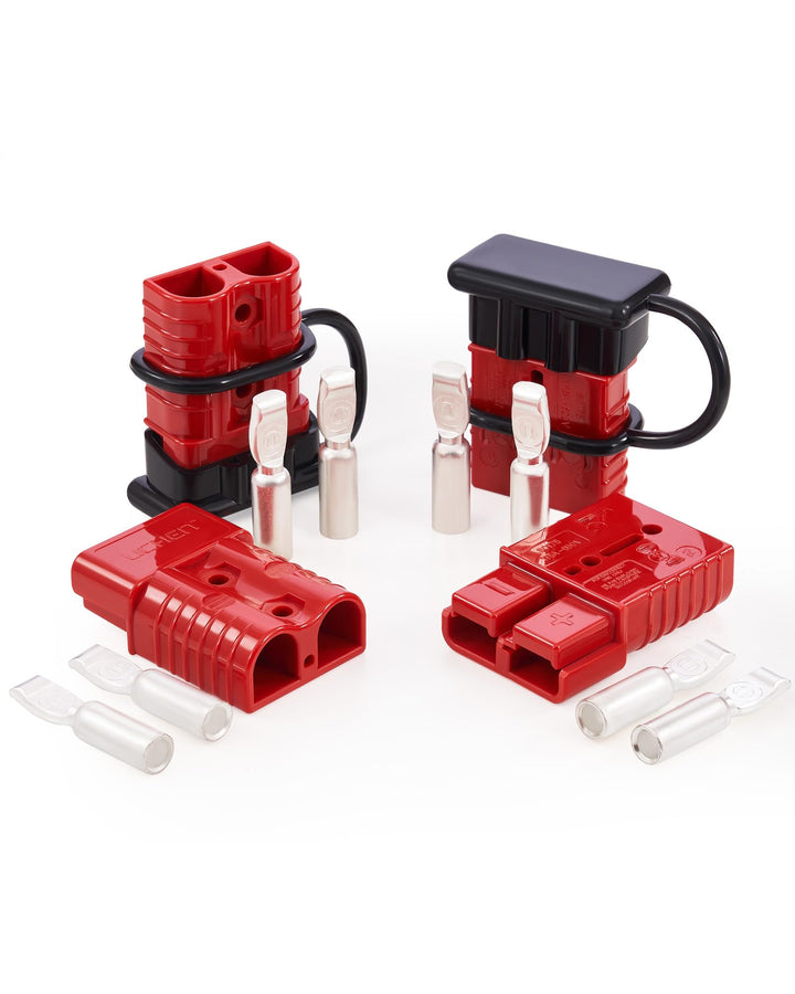 Orion Motor Tech front packaging showing four quick connect plugs and labels, durable kit benefits