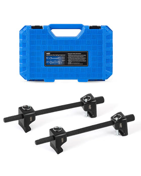 Orion Motor Tech front packaging showing full compressor kit and case benefit: organized transport