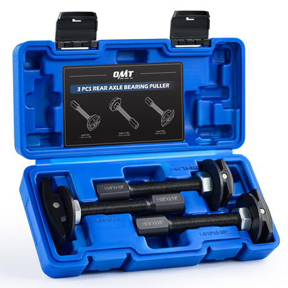 Orion Motor Tech front packaging showing complete 3-piece puller set and case benefit quick identification