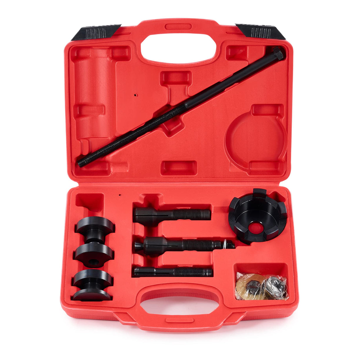 Orion Motor Tech front packaging showing full bearing puller kit benefits