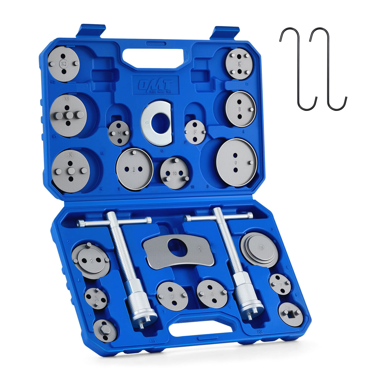 Orion Motor Tech front packaging showing complete 24-piece kit and case, ready for use