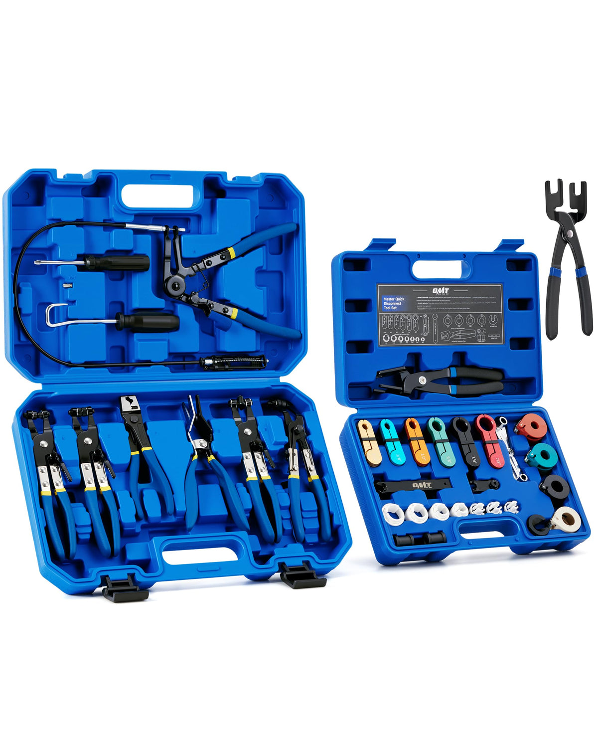 Orion Motor Tech front packaging showing 35-piece kit and structured cases for organized storage