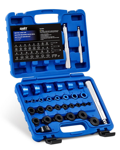 Orion Motor Tech front view of open case organized for easy access and portability