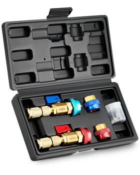 Orion Motor Tech front view of complete kit showing tools and cores for quick service