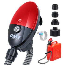 Orion Motor Tech front view of pump showing controls and nozzle for quick refueling