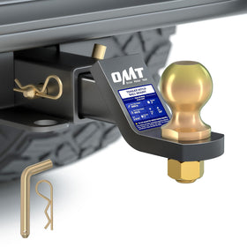 Orion Motor Tech front view showing whole hitch mount and receiver fit for quick hookup