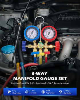 Orion Motor Tech gauges close-up highlighting hybrid anti-shock accuracy