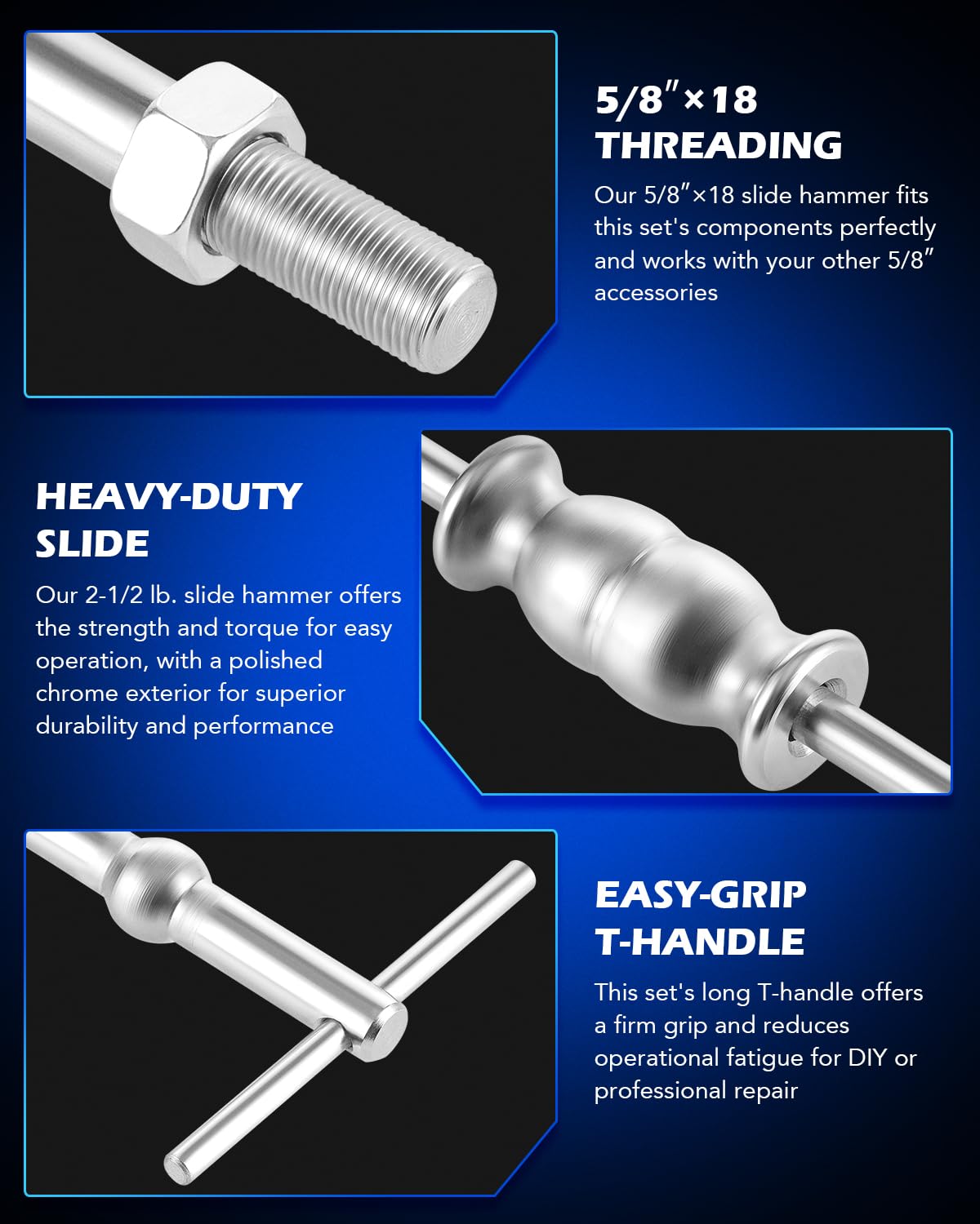 Orion Motor Tech hook and T-handle action useful for seal removal