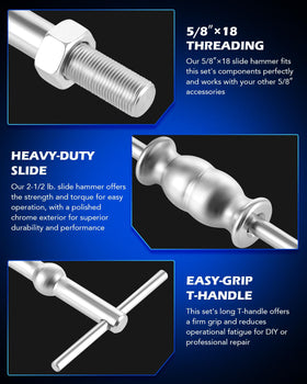Orion Motor Tech hook and T-handle action useful for seal removal