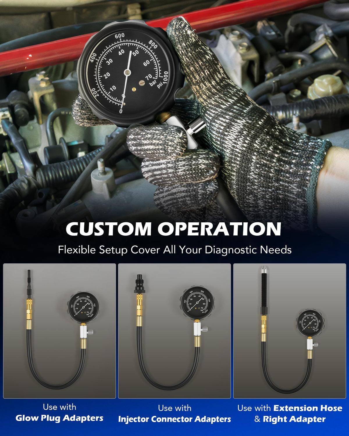 Orion Motor Tech hose fitting detail brass and copper fittings ensure secure high-pressure seal