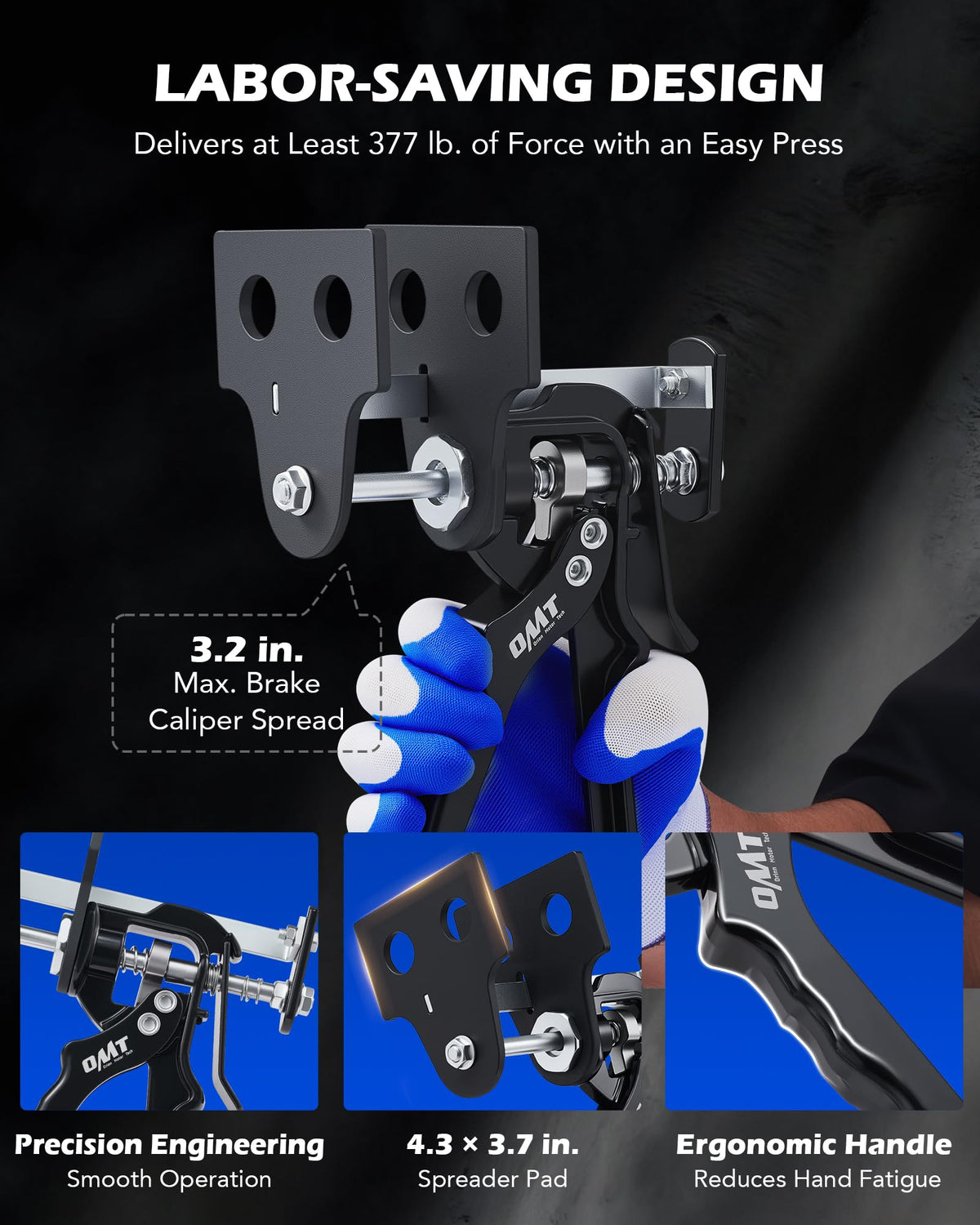 Orion Motor Tech custom EPE foam case with tool neatly organized for safe storage