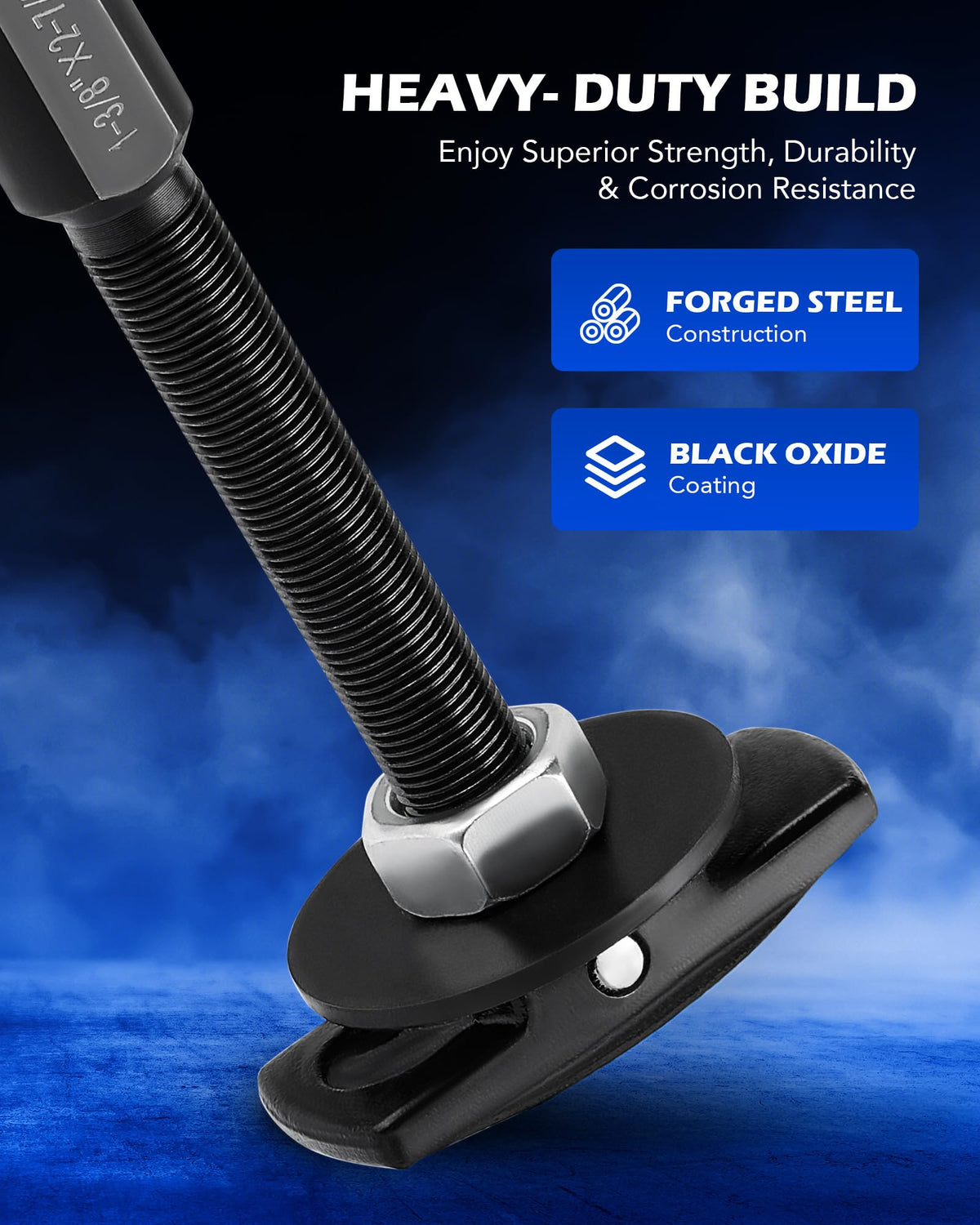 Orion Motor Tech puller in use on rear axle showing slide-hammer compatibility for efficient extraction