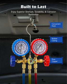 Orion Motor Tech in-use vehicle service scene improving AC maintenance efficiency