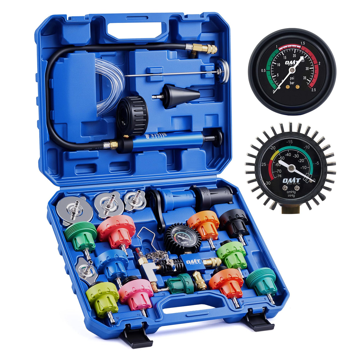 Orion Motor Tech case opened showing kit layout and quick organization benefit