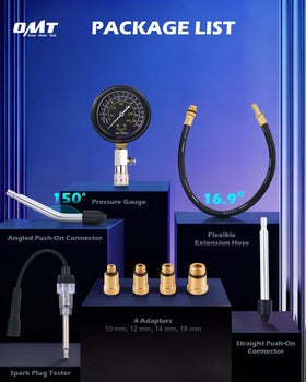 Orion Motor Tech kit placed in a garage with motorcycle for practical diagnostic use