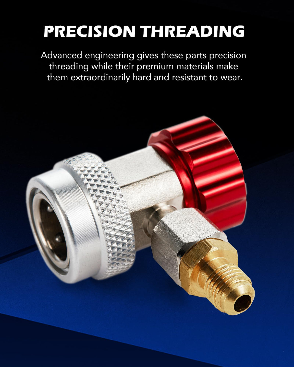 Orion Motor Tech couplers on a technician workbench illustrating durable kit for professional repairs