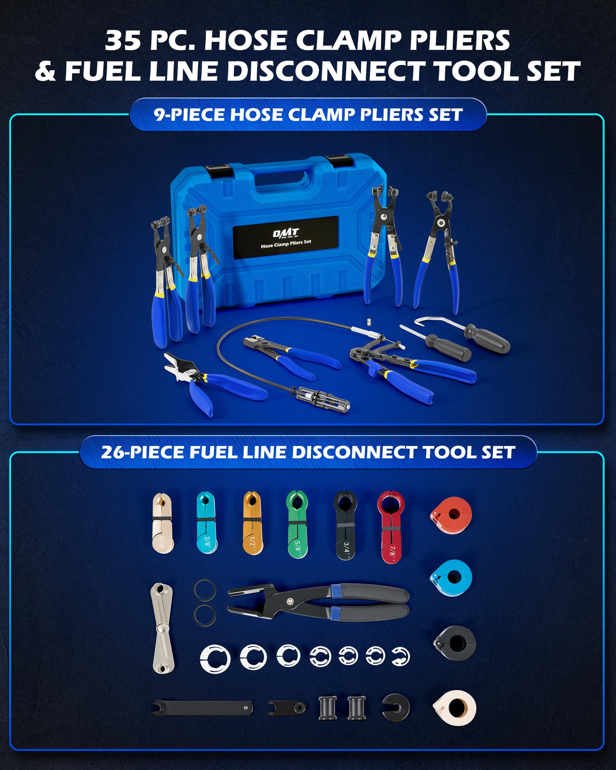 Orion Motor Tech long-reach cable disconnect tool reaching recessed fittings for easier removal