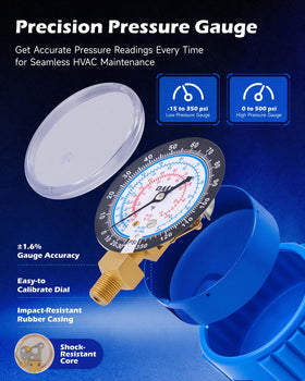 Orion Motor Tech moisture indicator close detail showing contamination monitoring benefit