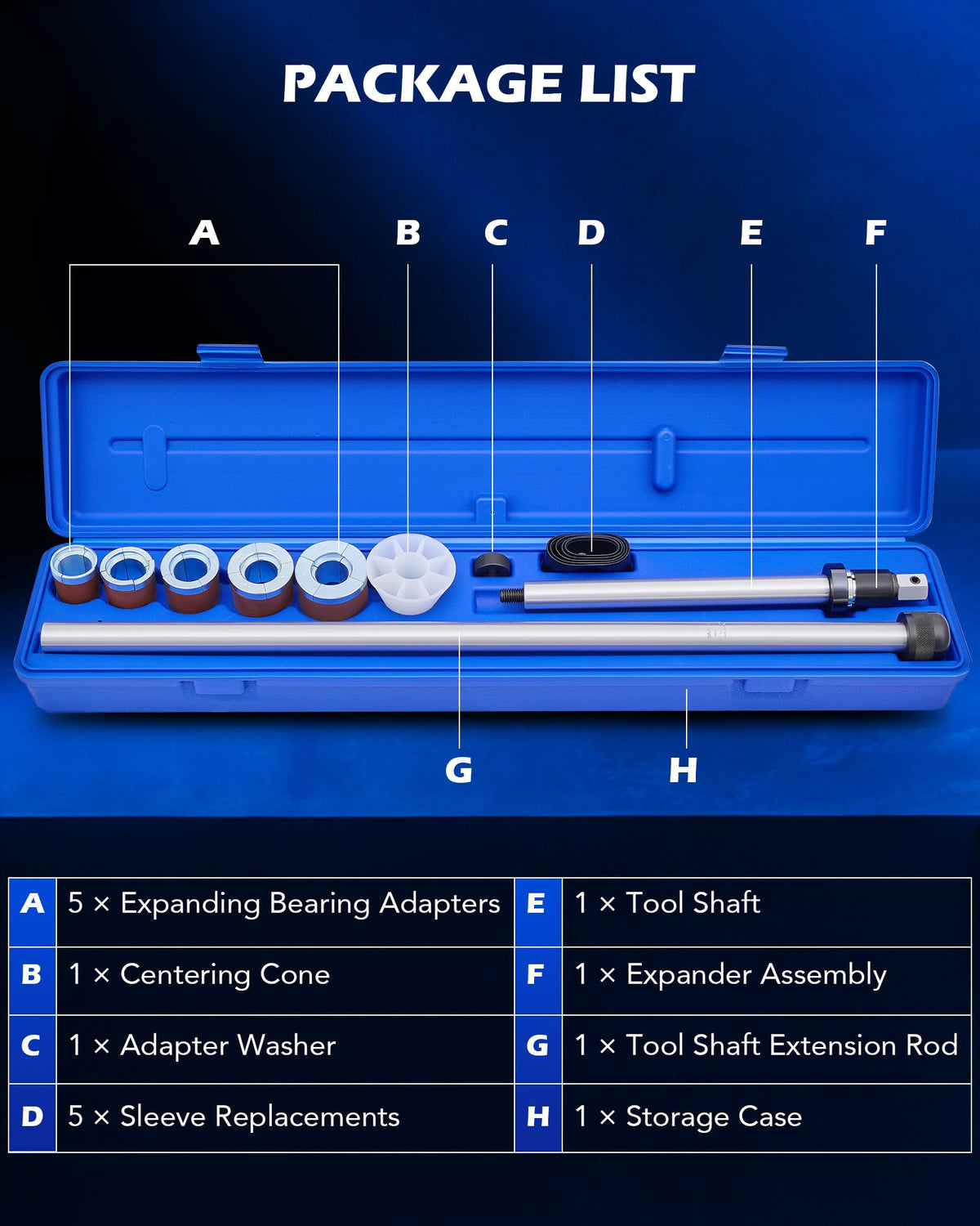 Orion Motor Tech close-up of adapters highlighting durable finish and fit accuracy