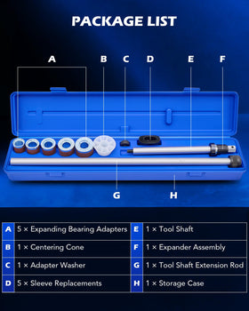 Orion Motor Tech close-up of adapters highlighting durable finish and fit accuracy
