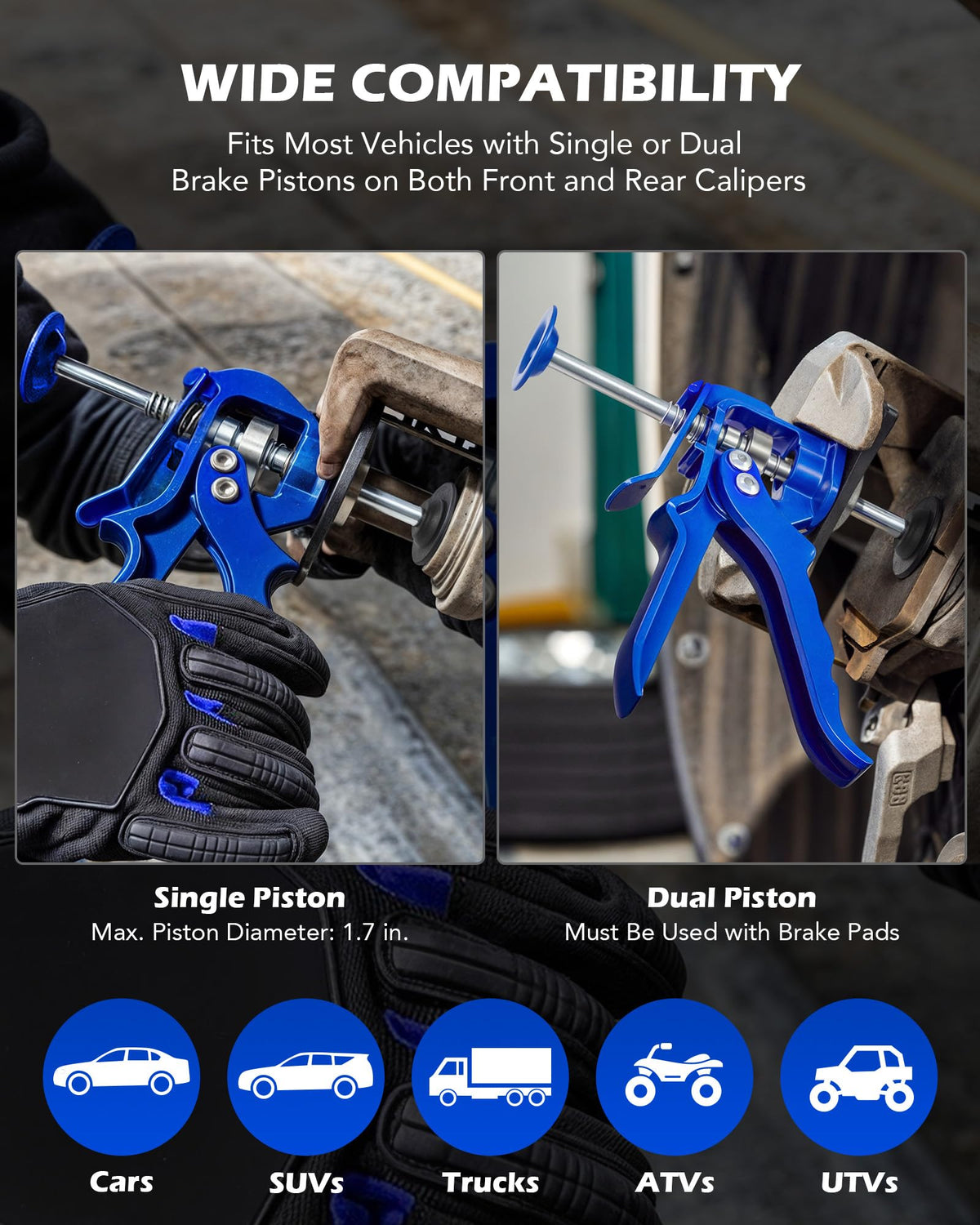 Orion Motor Tech detail of compression mechanism showing reliable force application and durability