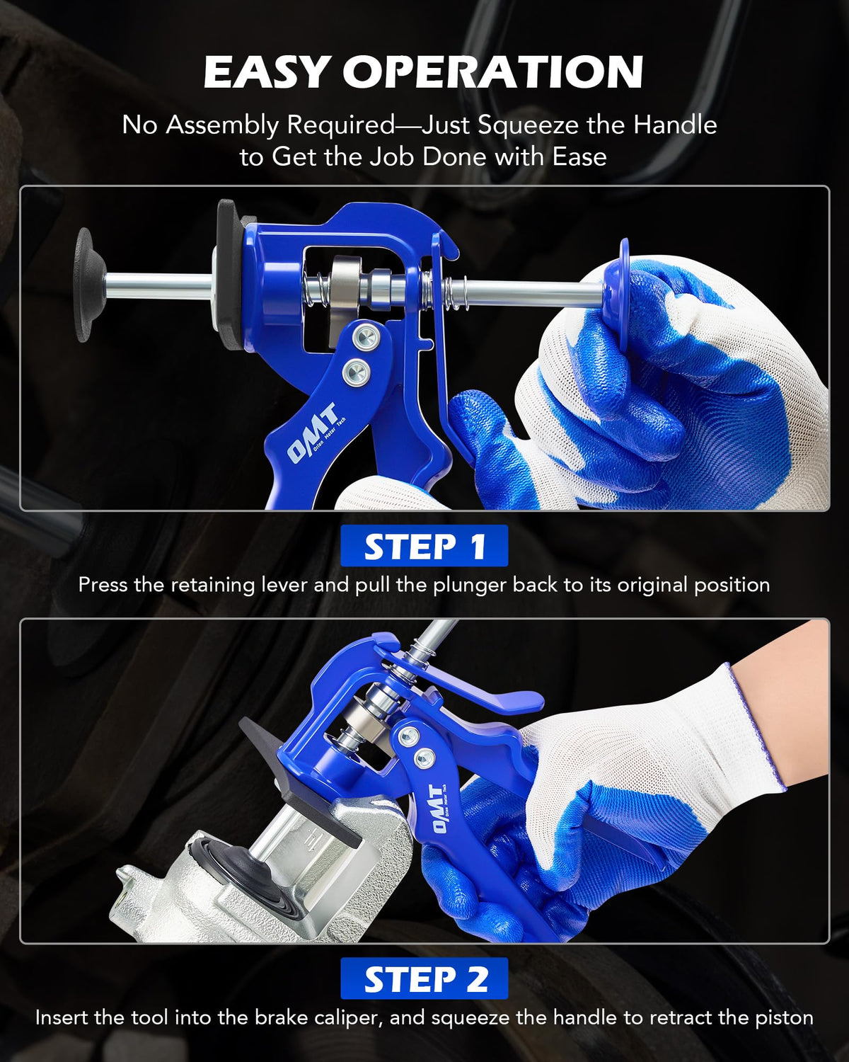 Orion Motor Tech molded EPE foam case with tool fitment protecting tool and organizing parts