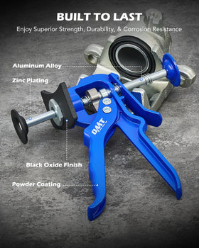 Orion Motor Tech label and finish close-up showing corrosion-resistant coating and lasting performance